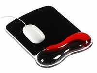 Kensington Mousepad mit Handgelenkauflage Duo Gel schwarz, rot 62402