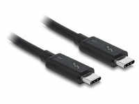 DeLOCK Thunderbolt 3 USB-C-Stecker Kabel 3A 2,0 m schwarz 84847