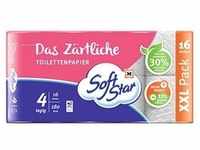 Soft Star Toilettenpapier Das Zärtliche 4-lagig, 16 Rollen