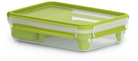 emsa Lunchbox CLIP & GO gr&uuml;n 1,2 l, 1 Set