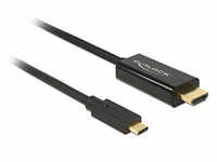 DeLOCK USB C/HDMI Kabel 4K 30Hz 3,0 m schwarz 85260