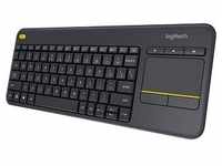 Logitech K400 Plus Tastatur kabellos schwarz 920-007127