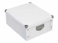 Zeller Aufbewahrungsbox 19,2 l weiß 33,0 x 40,0 x 17,0 cm