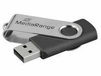 MediaRange USB-Stick schwarz, silber 128 GB MR913