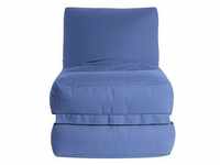 SITTING POINT Twist OUTSIDE Sitzsack blau