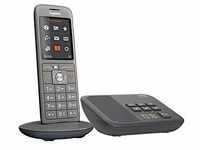 Gigaset CL660A Schnurloses Telefon mit Anrufbeantworter anthrazit schwarz