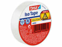 tesa Iso Tape Isolierband weiß 15,0 mm x 10,0 m 1 Rolle