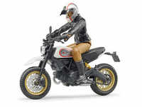 bruder Scrambler Ducati Desert Sled mit Fahrer 63051 Spielzeugmotorrad