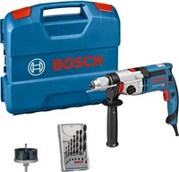 BOSCH Professional GSB 24-2 Schlagbohrmaschine blau/schwarz