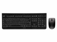 CHERRY DW 3000 Tastatur-Maus-Set kabellos schwarz