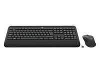 Logitech MK545 ADVANCED Tastatur-Maus-Set kabellos schwarz 920-008889