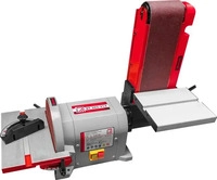 HOLZMANN BT203-914_230V Teller- & Bandschleifer grau/rot
