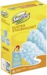 Swiffer DUSTER REFILLS Staubfangt&uuml;cher Mikrofaser, 4 St. wei&szlig;/ blau