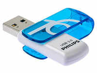 PHILIPS USB-Stick Vivid 3.0 blau, weiß 16 GB FM16FD00B/00