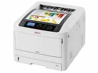 OKI C824dn Farb-Laserdrucker grau 47228002