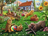 Ravensburger XXL Entdecker auf vier Pfoten XXL Puzzle, 200 Teile
