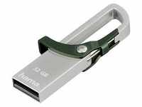 hama USB-Stick Hook-Style grün, silber 32 GB 123921