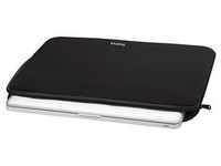 hama Laptophülle Neoprene Kunstfaser schwarz bis 39,6 cm (15,6 Zoll)