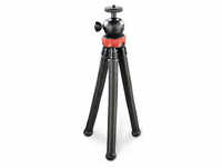 hama FlexPro Kamera-Stativ schwarz, rot max. Arbeitshöhe 27,0 cm
