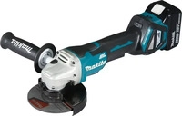 makita DGA515Z Akku-Winkelschleifer 18,0 V, ohne Akku blau/schwarz