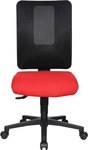 Topstar B&uuml;rostuhl Open X (N), OX1000 G210 Stoff rot, Gestell schwarz rot/schwarz