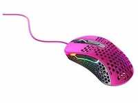 CHERRY XTRFY M4 RGB Gaming Maus kabelgebunden pink