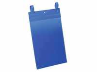 50 DURABLE Gitterboxtaschen blau 22,3 x 53,0 cm