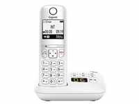 Gigaset A690A Schnurloses Telefon mit Anrufbeantworter weiß S30852-H2830-B102