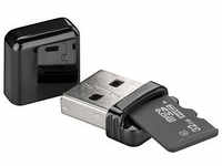 goobay microSD-Kartenleser schwarz 38656