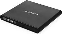 Verbatim 53504-01, verbatim Slimline externer DVD-Brenner schwarz