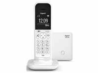 Gigaset CL390A Schnurloses Telefon mit Anrufbeantworter lucent white