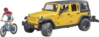 bruder Jeep Wrangler Rubicon Unlimited mit Mountainbike 2543 Spielzeugauto