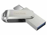 SanDisk USB-Stick Ultra Dual Drive Luxe Type-C silber 64 GB SDDDC4-064G-G46