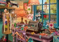 Schmidt Secret Puzzle Im N&auml;hzimmer Puzzle, 1000 Teile