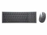 DELL KM7120W Tastatur-Maus-Set kabellos grau