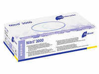 Meditrade® unisex Einmalhandschuhe Nitril® 3000 weiß Größe M 100 St.