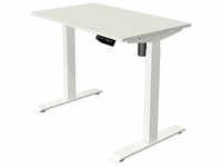 Kerkmann Move 1 elektrisch höhenverstellbarer Schreibtisch weiß rechteckig,