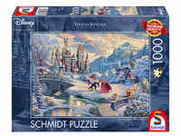 Schmidt Disney Thomas Kinkade Die schöne und das Biest Puzzle, 1000 Teile