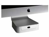rain design Monitorständer mBase für Apple iMac 68,58 cm/27 Zoll silber