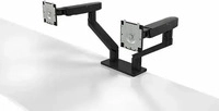 DELL Monitor-Halterung MDA20 DELL-MDA20 schwarz f&uuml;r 2 Monitore, Tischklemme