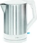 CLATRONIC Wasserkocher WKS 3692 wei&szlig; 1,5 l 2.200 W