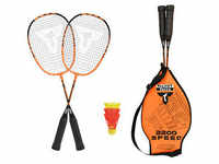 TALBOT torro® Badminton-Set schwarz, orange