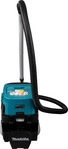 makita DVC157LZX3 Akku-Staubsauger 2x 18 V, ohne Akku blau
