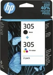 HP 6ZD17AE, HP 305(6ZD17AE) schwarz, color Druckerpatronen, 2er-Set