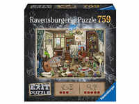 Ravensburger EXIT PUZZLE Das Künstleratelier Puzzle, 759 Teile