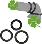 You2Toys 05042970000, You2Toys 3tlg. Penisring-Set mit Rillen - &Oslash; 2,6/3/3,5cm