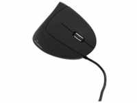 MediaRange MROS230 Maus ergonomisch kabelgebunden schwarz