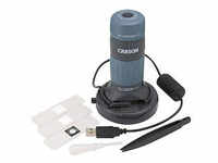 CARSON® digitales Mikroskop USB zPix 300 blau 86x - 457x