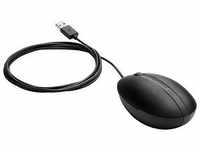 HP Wired 320M Maus ergonomisch kabelgebunden schwarz