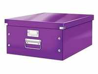 LEITZ Click & Store Aufbewahrungsbox 36,0 l violett 36,9 x 48,2 x 20,0 cm